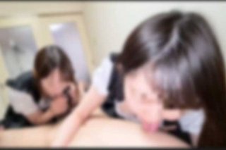 *90% Off For First-Time Purchases Until August 10th* Two Maids // Threesome/Black Hair/Blowjob/Titty Fuck/ Her Facial Expressions Alone Are Enough To Get You Off. A Devilish Idol Face With A Pure, Innocent Look That Loves Semen!