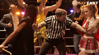 FakehubOriginals Knockouts The Headmistress Vs Teen Machine Ella Hughes, Lola Marie