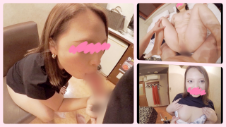 Limited number of 600pt OFF No piece Gonzo cum shot on the big ass of sexy former Yan OL Mari Cute face plump body swaying belly and big buttocks There is an appearance review privilege